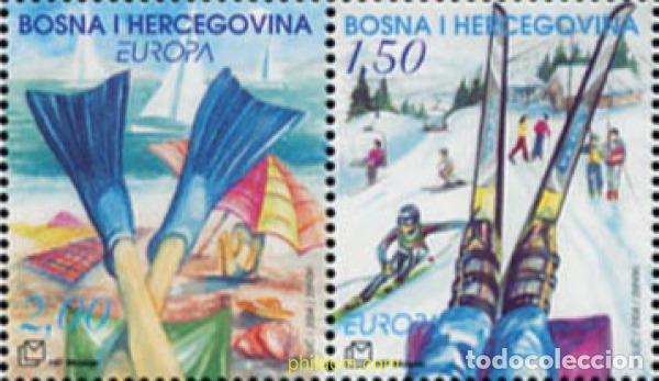 Sellos: 145558 MNH BOSNIA-HERZEGOVINA. Adm Croata 2004 EUROPA CEPT. VACACIONES