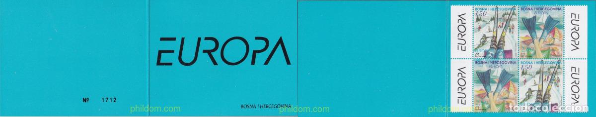 Sellos: 791594 MNH BOSNIA-HERZEGOVINA. Adm Croata 2004 EUROPA CEPT. VACACIONES