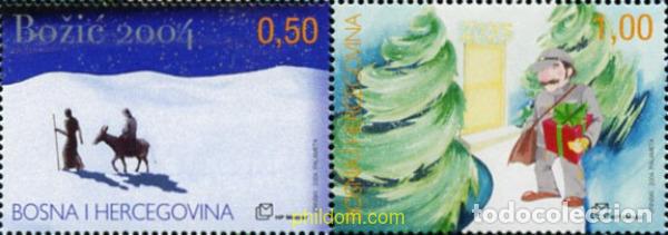 Sellos: 791609 MNH BOSNIA-HERZEGOVINA. Adm Croata 2004 NAVIDAD