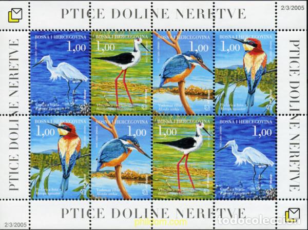 Sellos: 182156 MNH BOSNIA-HERZEGOVINA. Adm Croata 2005 FAUNA