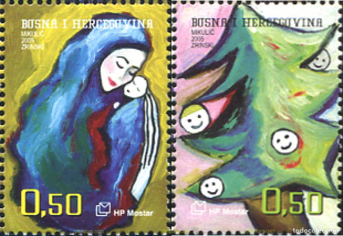 Sellos: 297990 MNH BOSNIA-HERZEGOVINA. Adm Croata 2005 NAVIDAD