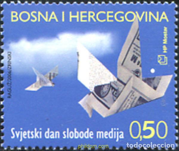 Sellos: 197563 MNH BOSNIA-HERZEGOVINA. Adm Croata 2006 DIA DE LA LIBERTAD DE PRENSA