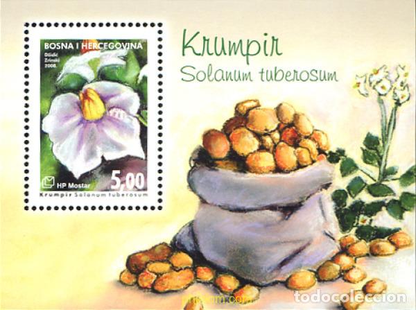 Sellos: 297998 MNH BOSNIA-HERZEGOVINA. Adm Croata 2008 LA PATATA