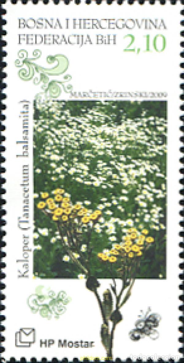 Sellos: 298010 MNH BOSNIA-HERZEGOVINA. Adm Croata 2009 FLORES