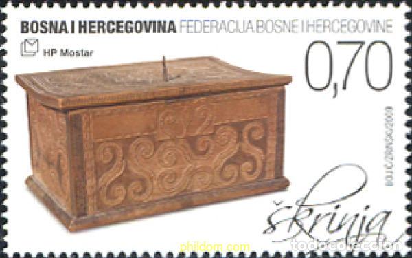 Sellos: 298019 MNH BOSNIA-HERZEGOVINA. Adm Croata 2009 DIA DEL CORREO