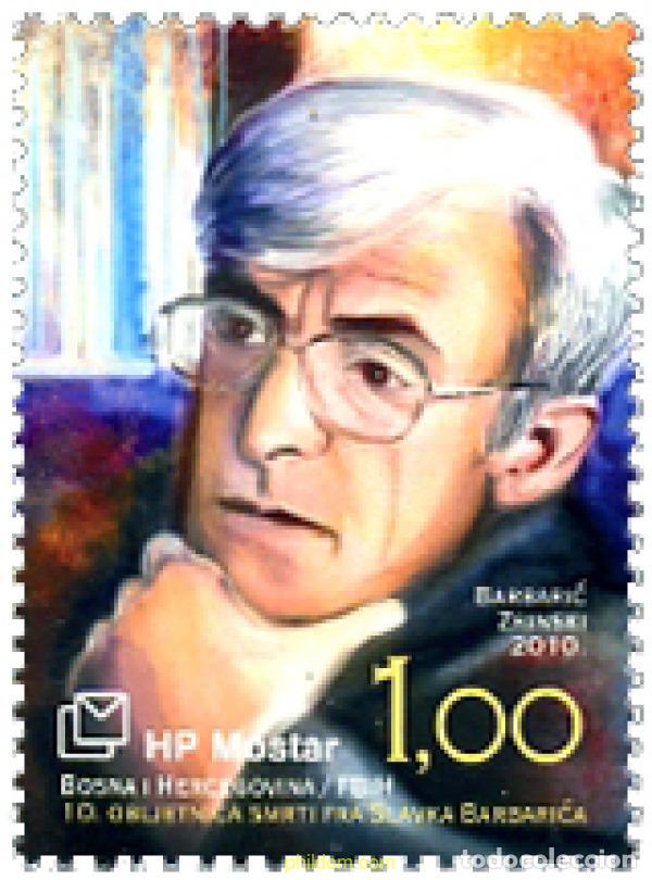 Sellos: 258908 MNH BOSNIA-HERZEGOVINA. Adm Croata 2010 10 ANIVERSARIO DE LA MUERTE DEL PADRE SLAVKO BARBARI