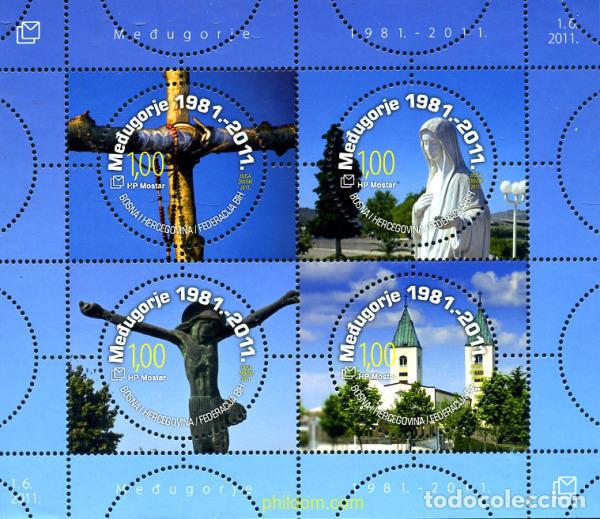 Sellos: 791649 MNH BOSNIA-HERZEGOVINA. Adm Croata 2011 SANTUARIO DE LA VIRGEN MARIA