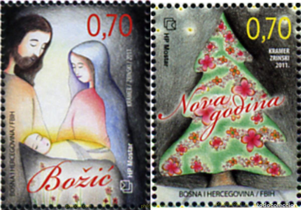 Sellos: 317362 MNH BOSNIA-HERZEGOVINA. Adm Croata 2011 NAVIDAD