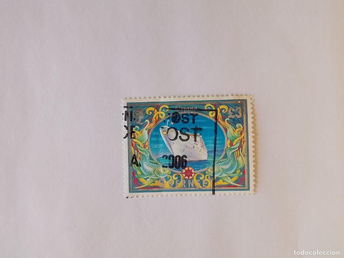 Sellos: A&Ntilde;O 2006 GUERNSEY SELLO USADO