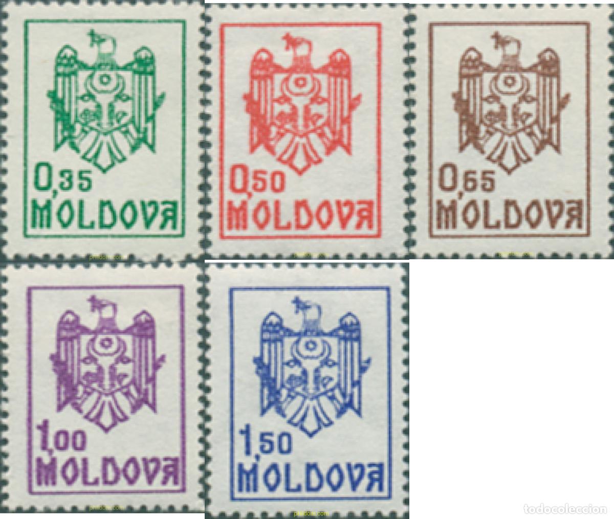 Sellos: 171915 MNH MOLDAVIA 1992 ESCUDOS