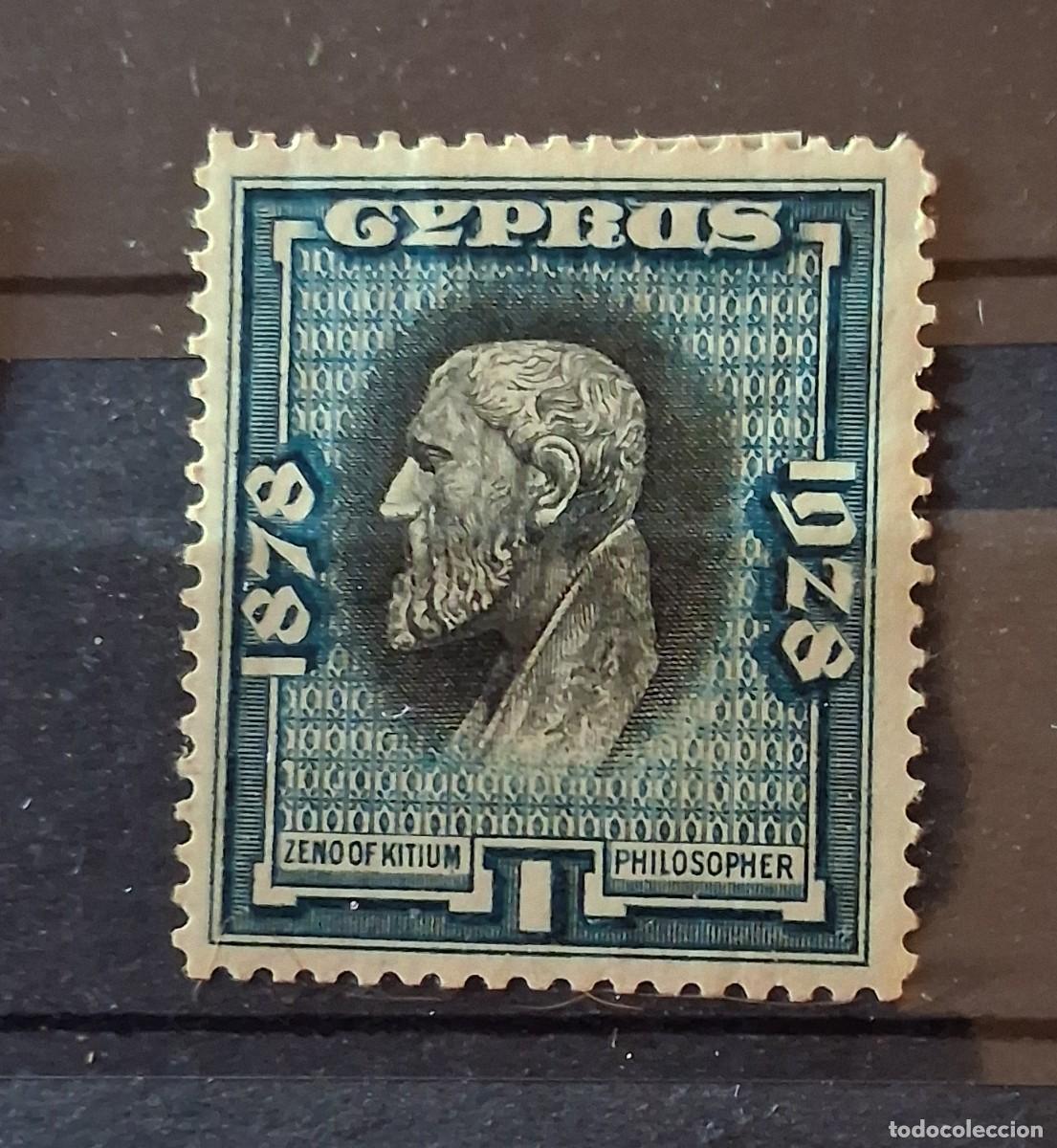 Sellos: CHIPRE GRIEGO, 1928, CAT.YT.107.