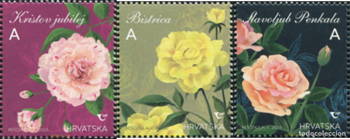 Sellos: 677082 MNH CROACIA 2022 FLORES