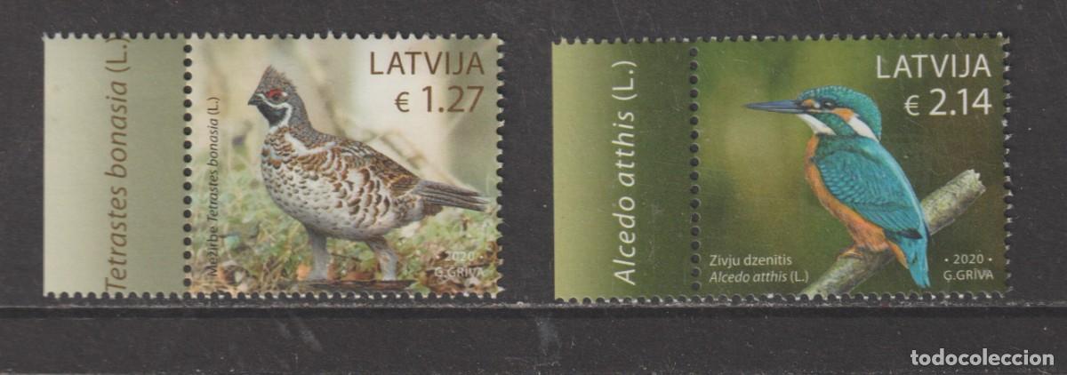 Sellos: Latvia Lettonie 2020 - Birds mnh**