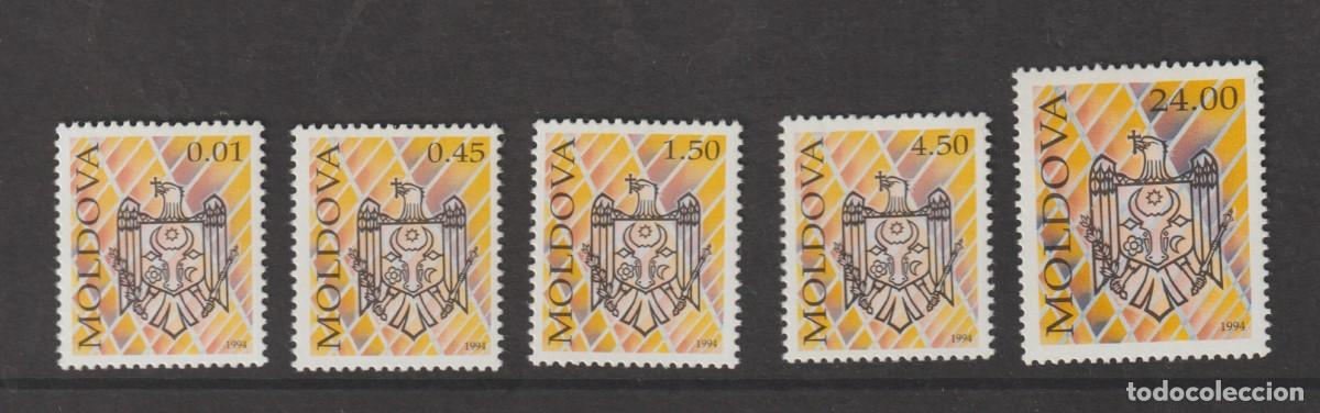 Sellos: Moldavia 1994 - Yvert 91/95 mnh**
