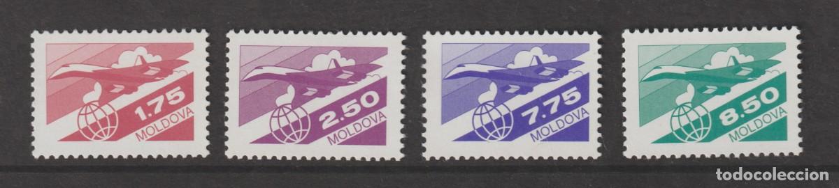 Sellos: Moldavia 1992 - Yvert aerienne 1/4 mnh**