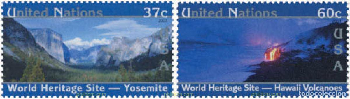 Sellos: 133959 MNH NACIONES UNIDAS. Nueva York 2003 PATRIMONIO MUNDIAL