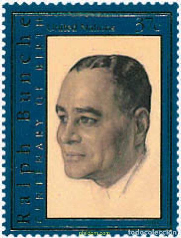 Sellos: 127724 MNH NACIONES UNIDAS. Nueva York 2003 CENTENARIO DEL NACIMIENTO DE RALPH BUNCHE