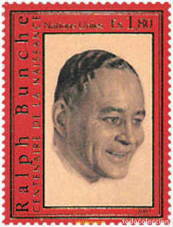 Sellos: 127717 MNH NACIONES UNIDAS. Ginebra 2003 CENTENARIO DEL NACIMIENTO DE RALPH BUNCHE