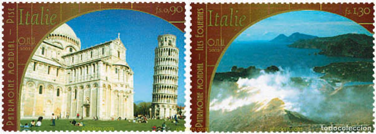 Sellos: 100139 MNH NACIONES UNIDAS. Ginebra 2002 PATRIMONIO MUNDIAL
