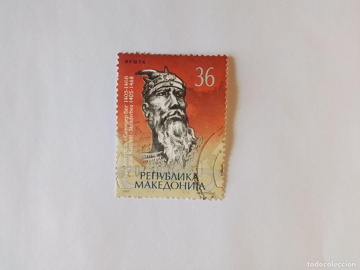 Sellos: A&Ntilde;O 2005 MACEDONIA SELLO USADO