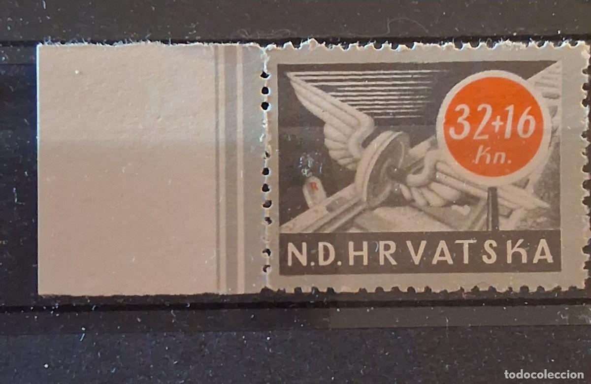 Sellos: CROACIA, 1944, CAT.YT.132.