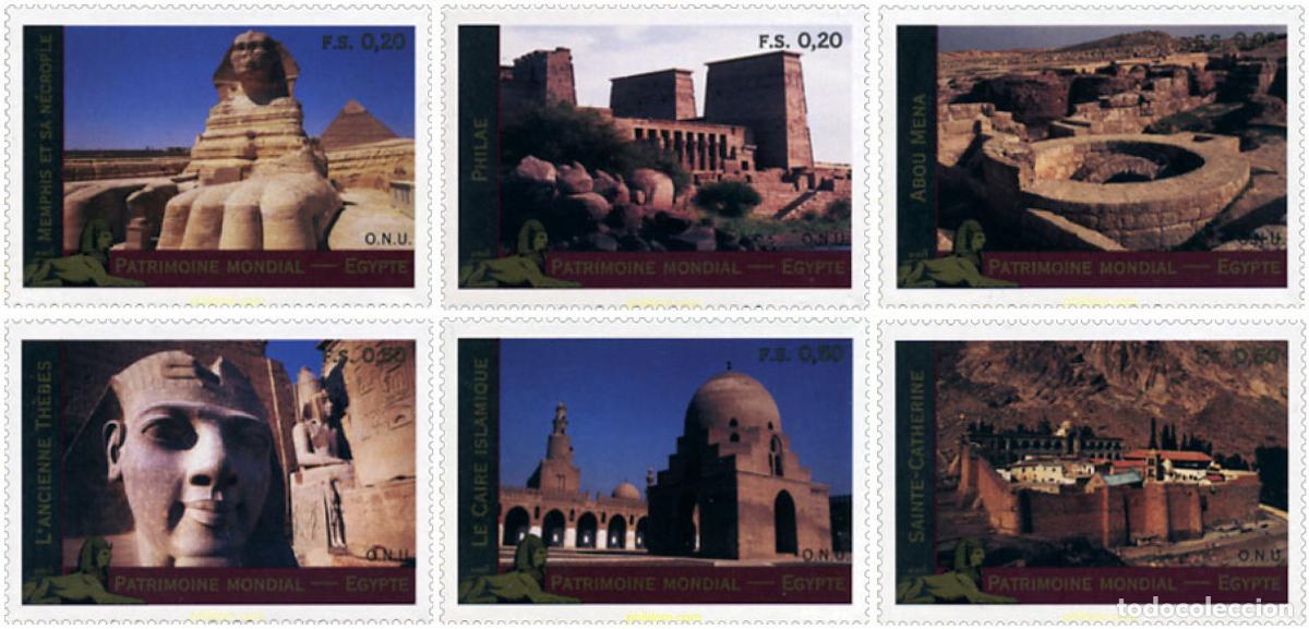 Sellos: 172355 MNH NACIONES UNIDAS. Ginebra 2005 PATRIMONIO DE LA HUMANIDAD