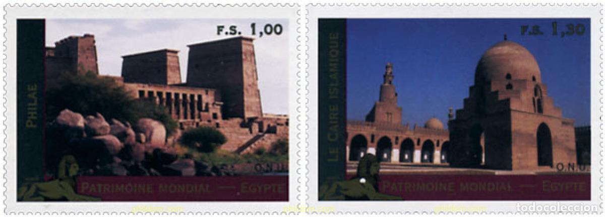 Sellos: 172307 MNH NACIONES UNIDAS. Ginebra 2005 PATRIMONIO DE LA HUMANIDAD