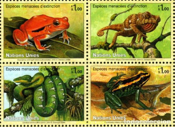Sellos: 191763 MNH NACIONES UNIDAS. Ginebra 2006 PROTECCION DE LA NATURALEZA