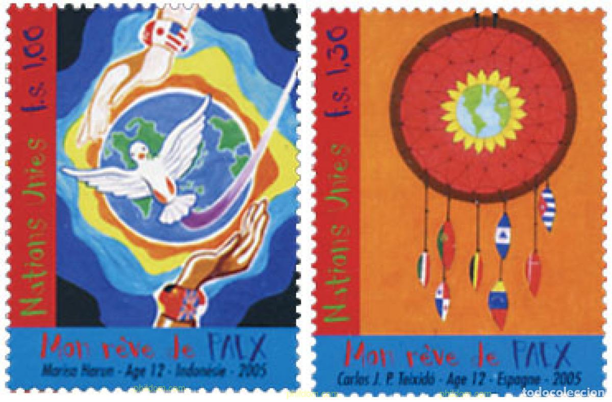Sellos: 172356 MNH NACIONES UNIDAS. Ginebra 2005 PAZ