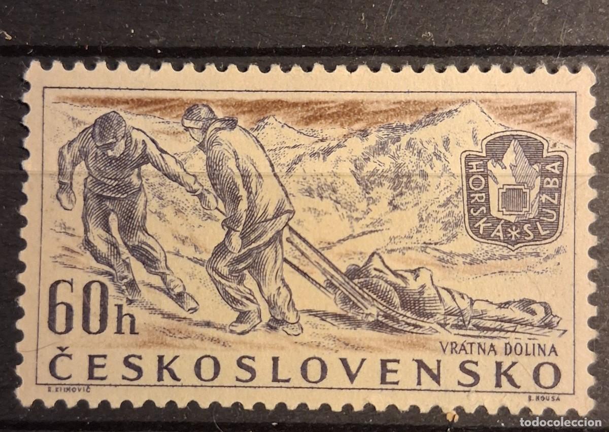 Sellos: CHECOSLOVAQUIA, 1957, CAT.YT.902.