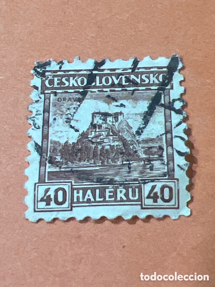 Sellos: S31. SELLO DE CHECOSLOVAQUIA 40 HALERU