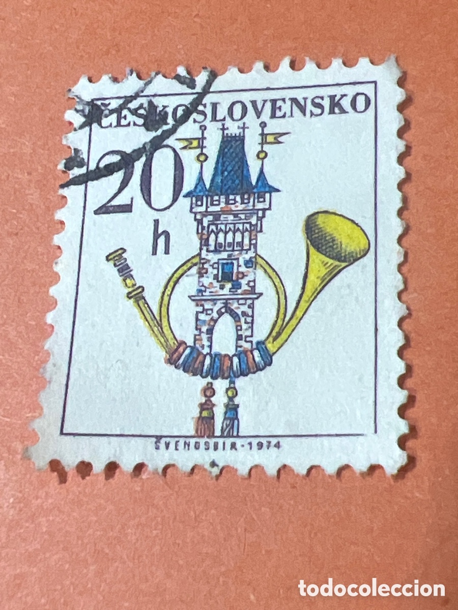 Sellos: S61. SELLO DE CHECOSLOVAQUIA 1974