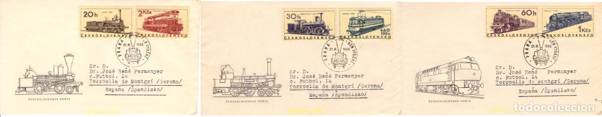 Sellos: 755943 MNH CHECOSLOVAQUIA 1966 LOCOMOTORAS