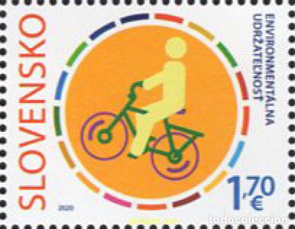Sellos: 632298 MNH ESLOVAQUIA 2020 EMISI&Oacute;N CONJUNTA CON ITALIA: MILANOFIL 2020 - ACT NOW