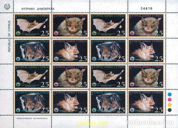 Sellos: 113018 MNH CHIPRE 2003 PROTECCION DE LA NATURALEZA