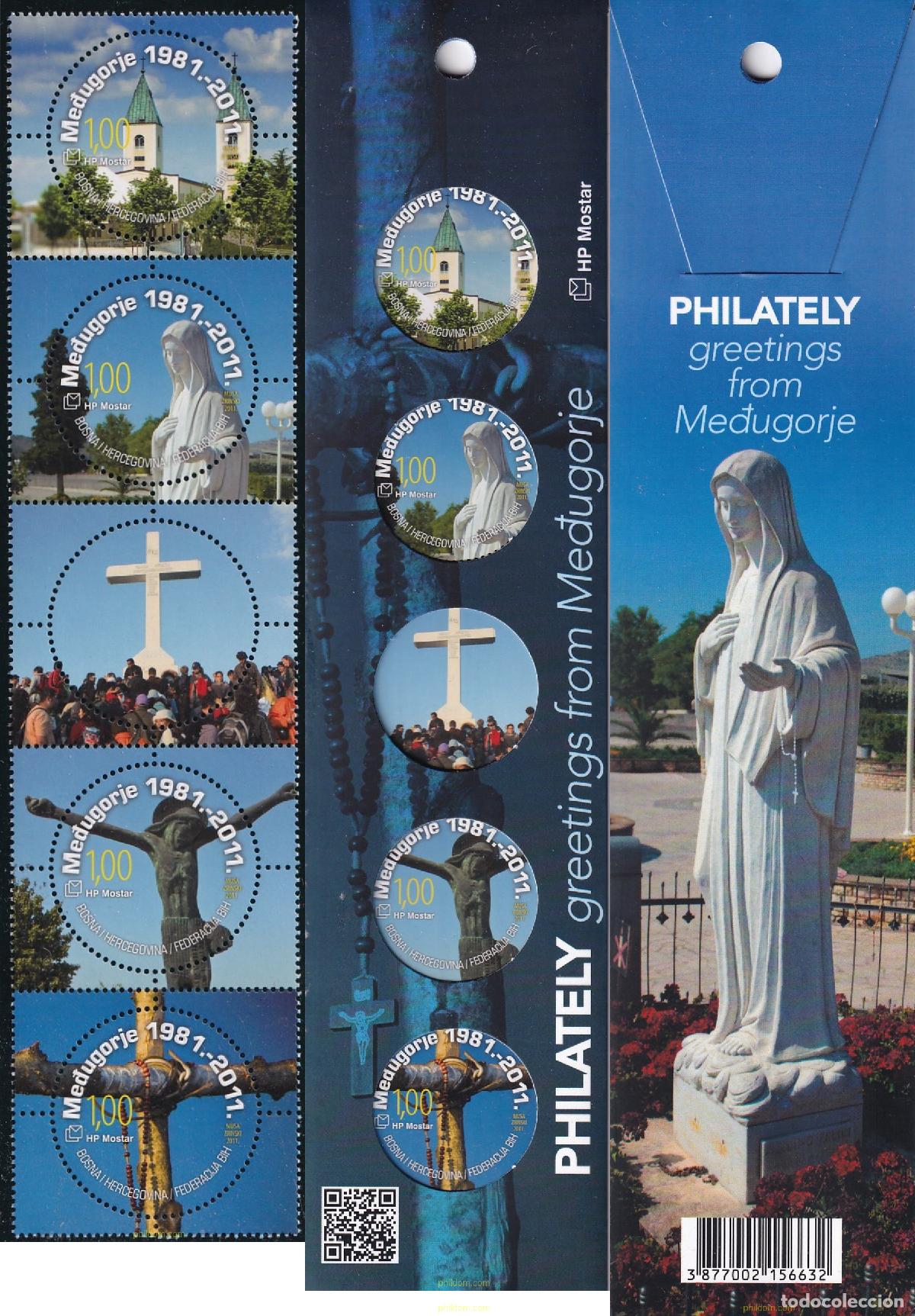 Sellos: 791650 MNH BOSNIA-HERZEGOVINA. Adm Croata 2011 SANTUARIO DE LA VIRGEN MARIA