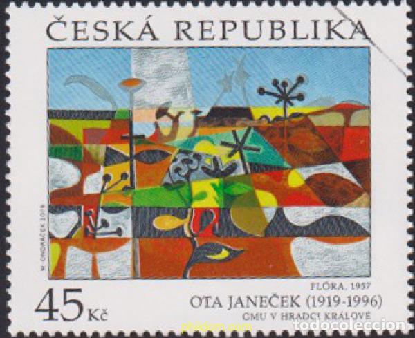 Sellos: 617397 MNH CHEQUIA 2019 ARTE EN LOS SELLOS DE OTA JANECEK