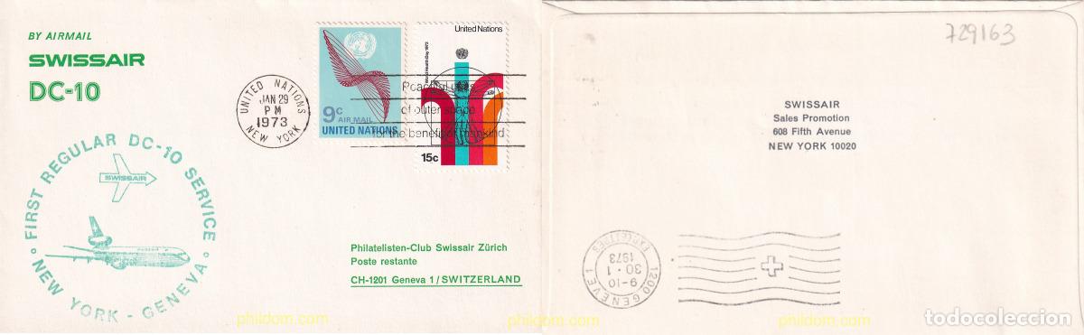 Sellos: 729163 USED NACIONES UNIDAS. Nueva York 1972 DIA MUNDIAL DE LA SALUD