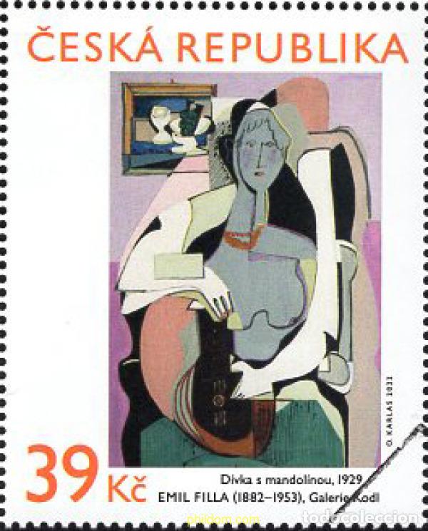 Sellos: 670875 MNH CHEQUIA 2022 ARTE EN LOS SELLOS
