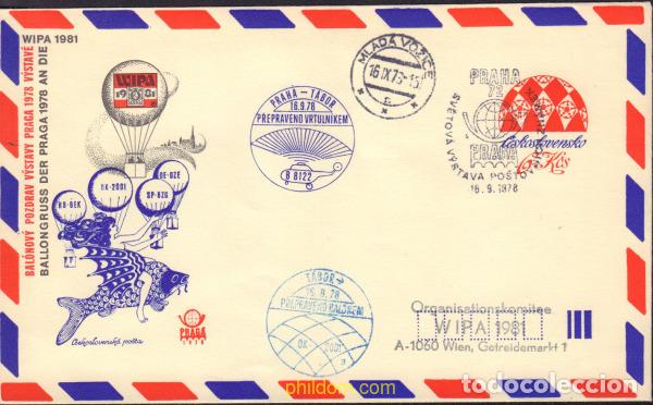 Sellos: 579496 MNH CHECOSLOVAQUIA 1978 CONGRESO DE GLOBOS EN PRAGA