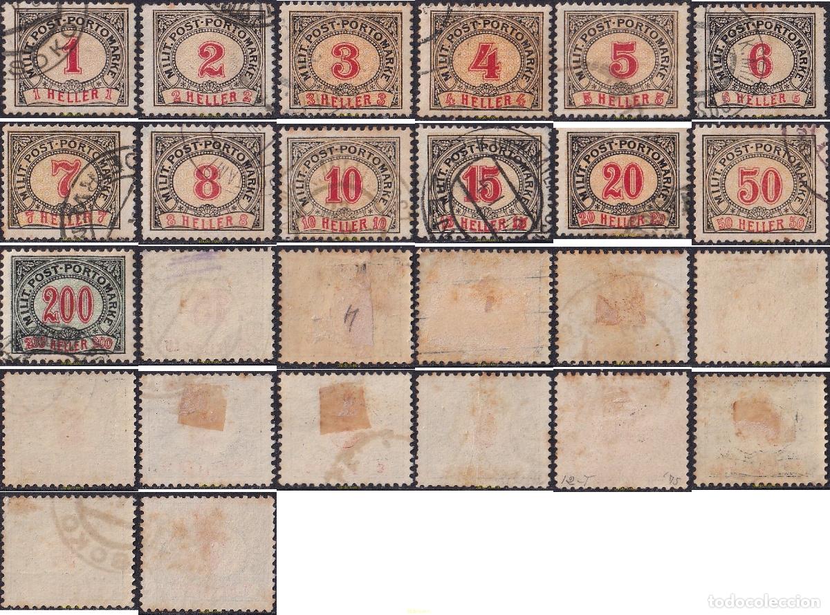 Sellos: 791459 USED BOSNIA-HERZEGOVINA 1904 TASAS