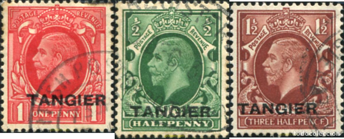 Sellos: 778892 USED TANGER. Ocupaci&oacute;n Britanica 1935