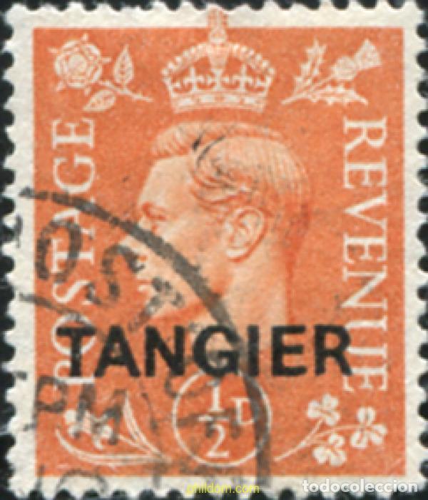 Sellos: 778994 USED TANGER. Ocupaci&oacute;n Britanica 1950