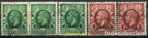 Sellos: 778910 USED TANGER. Ocupaci&oacute;n Britanica 1935