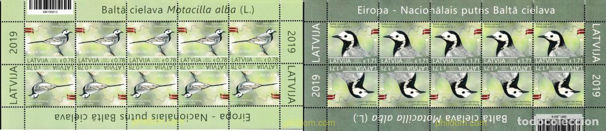 Sellos: 608719 MNH LETONIA 2019 EUROPA CEPT 2019 - NATIONAL BIRD