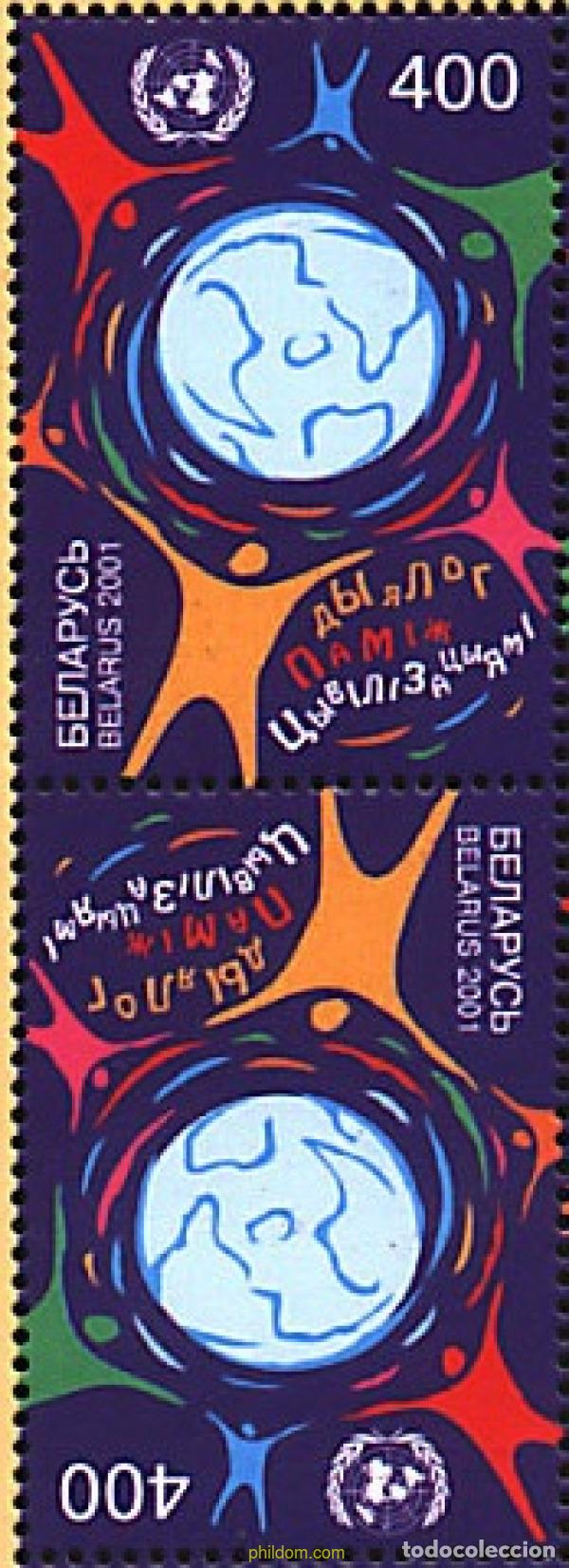 Sellos: 748401 MNH BIELORRUSIA 2001 A&Ntilde;O INTERNACIONAL DEL DIALOGO ENTRE CIVILIZACIONES