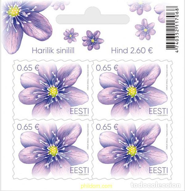 Sellos: 610076 MNH ESTONIA 2019 FLORES