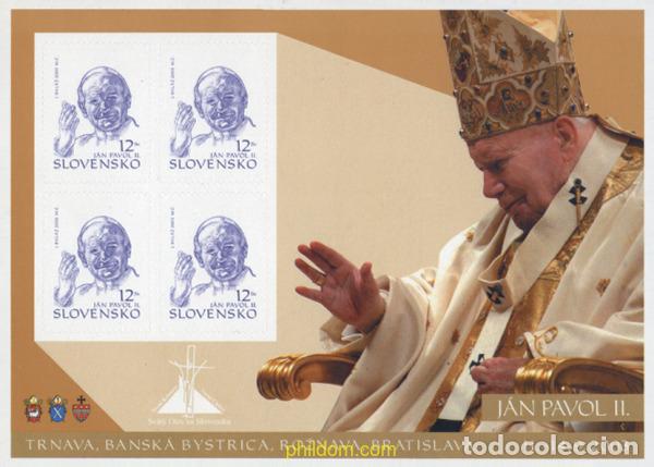 Selos: 137002 MNH ESLOVAQUIA 2003 VISITA DE SS EL PAPA JUAN PABLO II