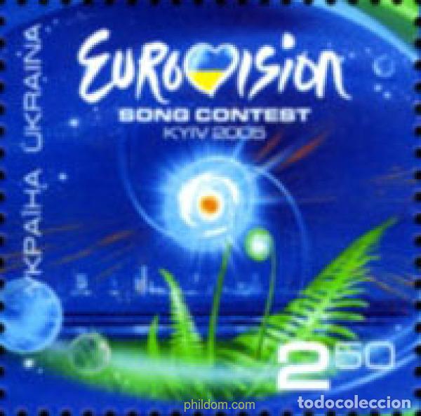 Sellos: 234419 MNH UCRANIA 2005 EUROVISION