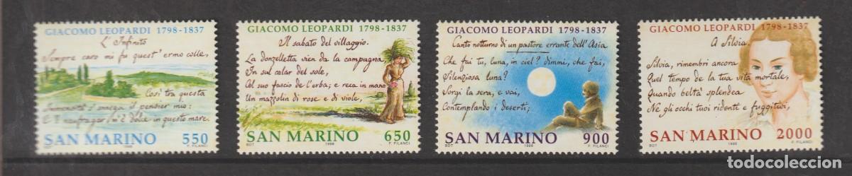 Sellos: San Marino 1998 - Yvert 1565/1568 mnh**